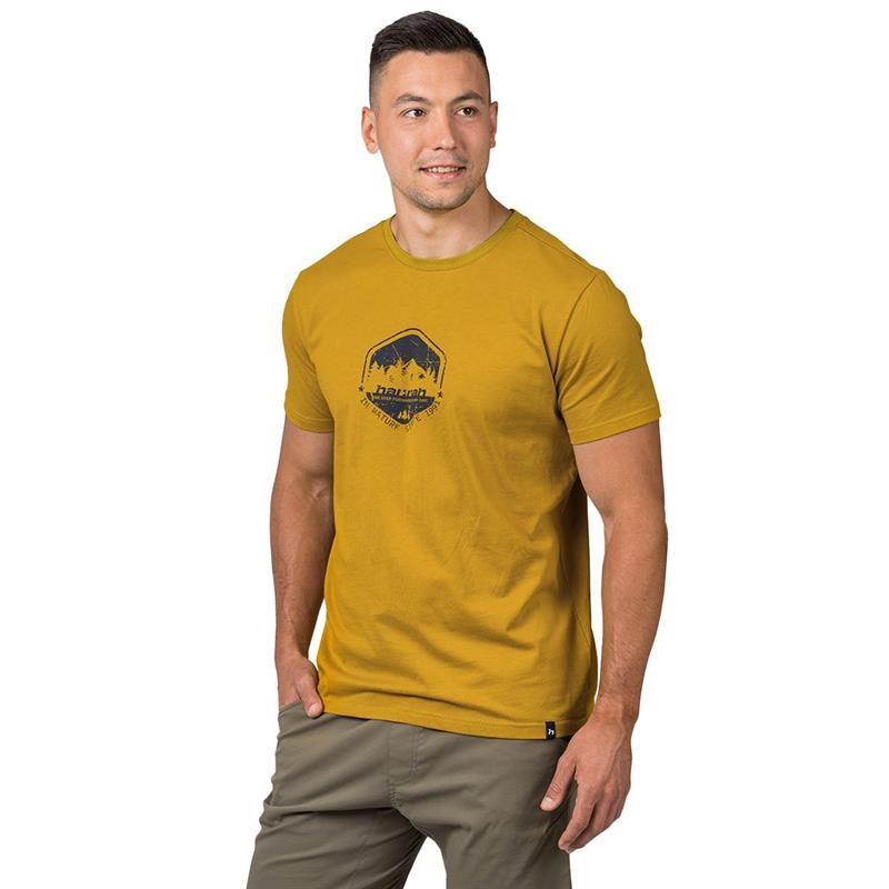 Hannah Ramone Erkek Baskılı T-Shirt Honey