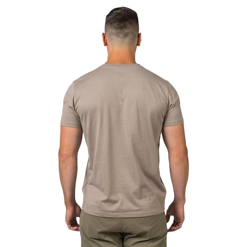 Hannah Ramone Erkek Baskılı T-Shirt Timber Wolf