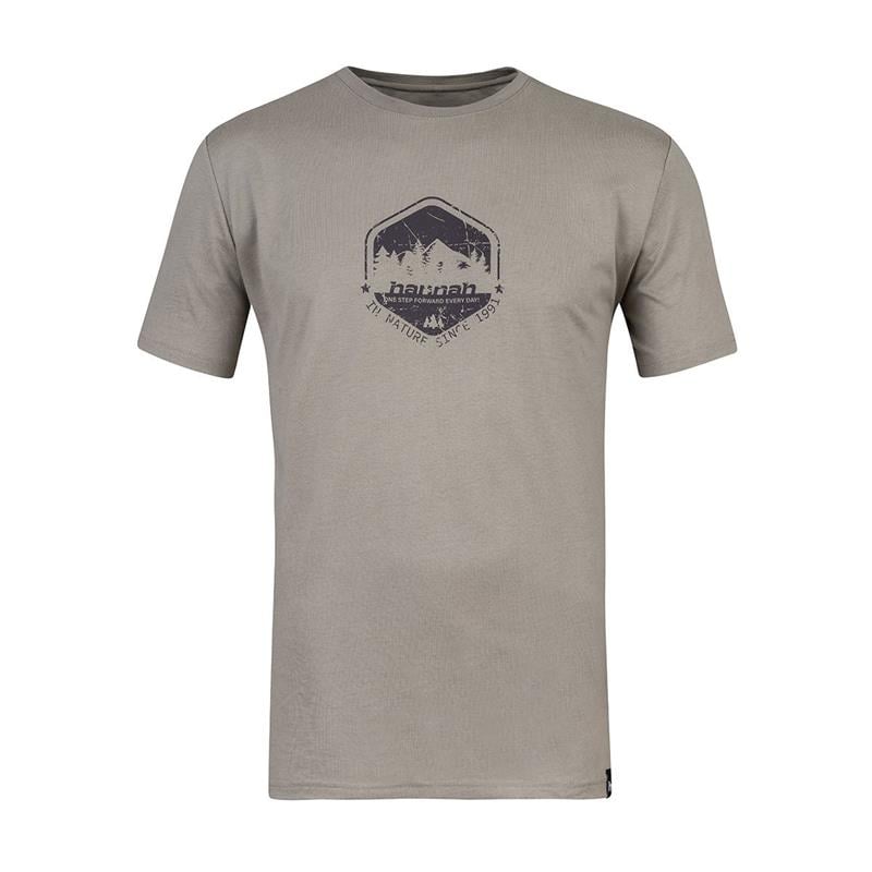 Hannah Ramone Erkek Baskılı T-Shirt Timber Wolf