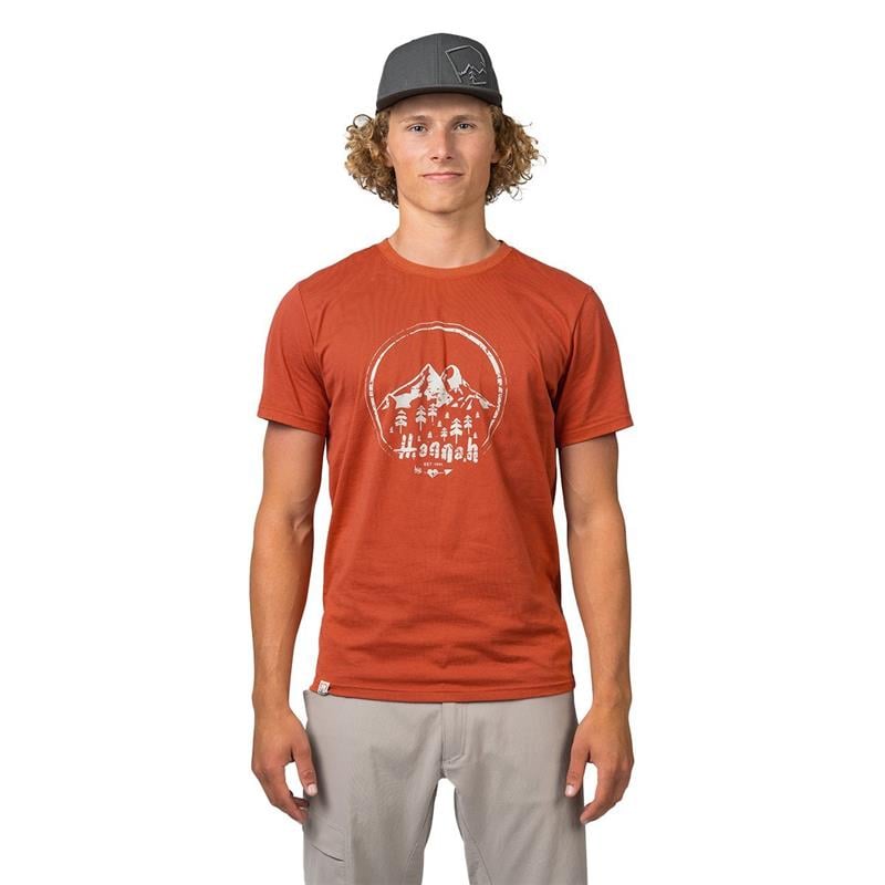 Hannah Ravi Erkek Baskılı T-Shirt Mecca Orange