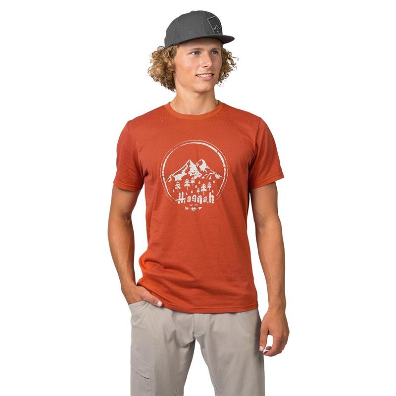 Hannah Ravi Erkek Baskılı T-Shirt Mecca Orange