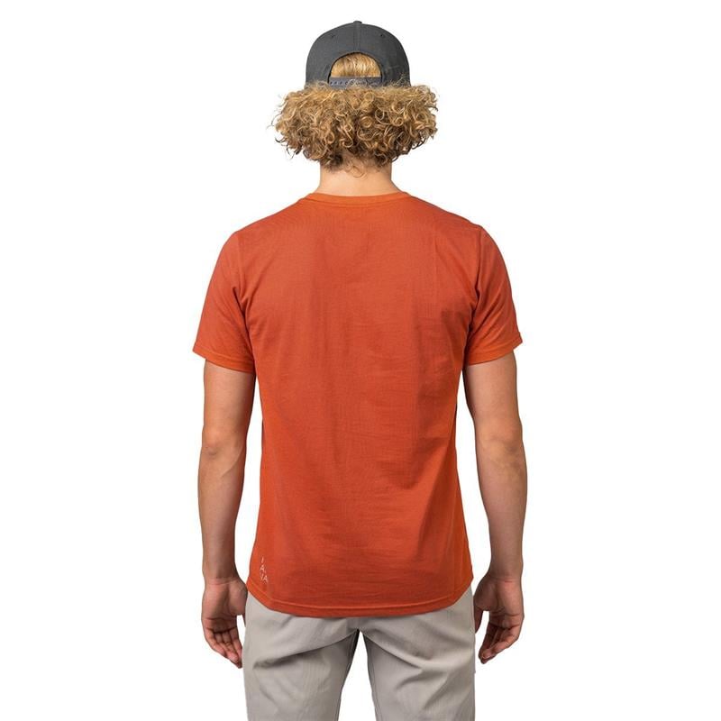 Hannah Ravi Erkek Baskılı T-Shirt Mecca Orange