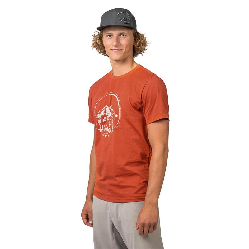 Hannah Ravi Erkek Baskılı T-Shirt Mecca Orange