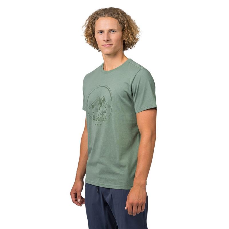 Hannah Ravi Erkek Baskılı T-Shirt Oil Green