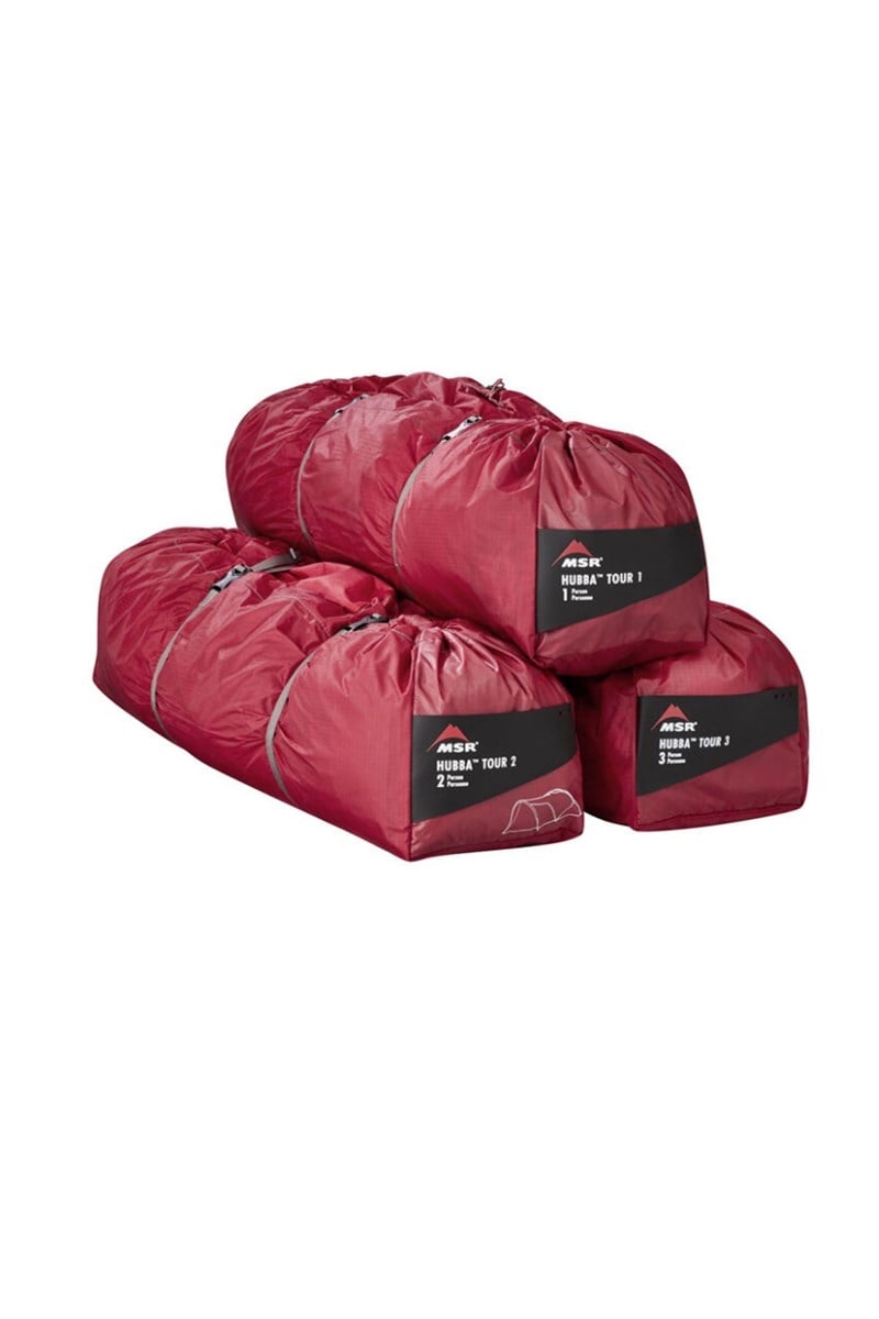 Hubba Tour 1 Tek Kişilik Çadır Red-Green