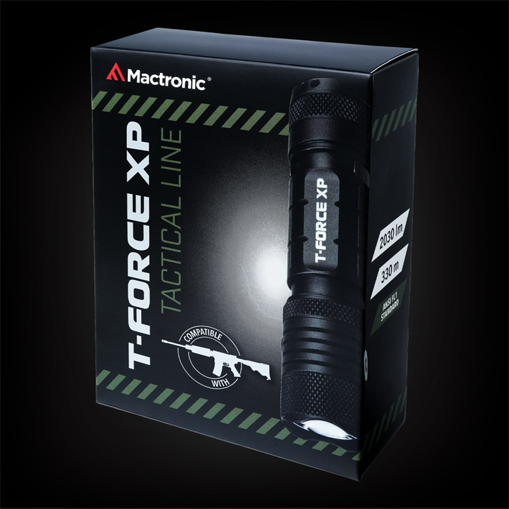 MACTRONIC T-FORCE XP Taktik Fener, 2030 LÜMEN