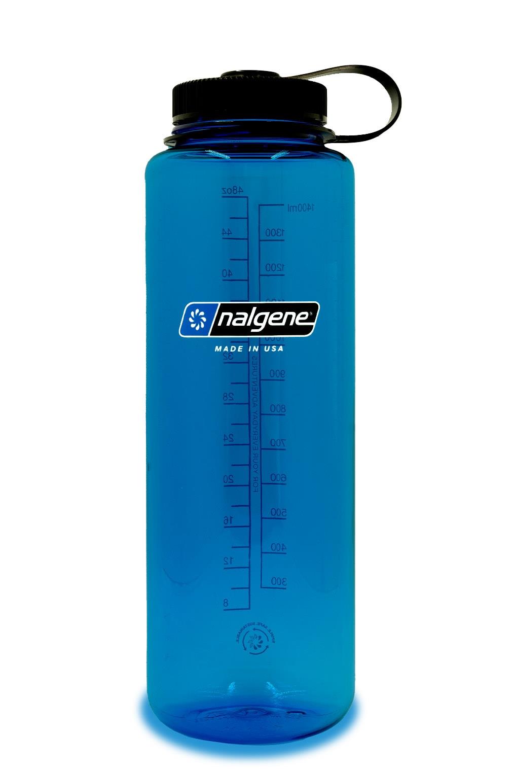 Nalgene Silo Blue Sustain w/Black Cap