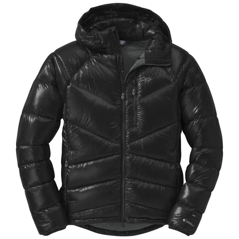 OR Men's Incandescent Hooded Down Jacket BLACK