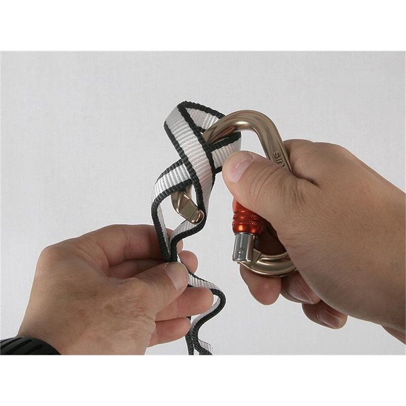 Safety Chaın 16mm, 140 Cm Perlon Güvenlik Zinciri White-Black