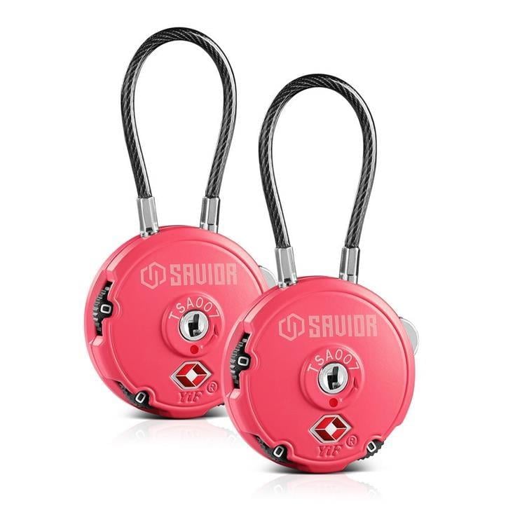 SAVIOR 3 Hane Asma Kilit (2'li) (Pembe)