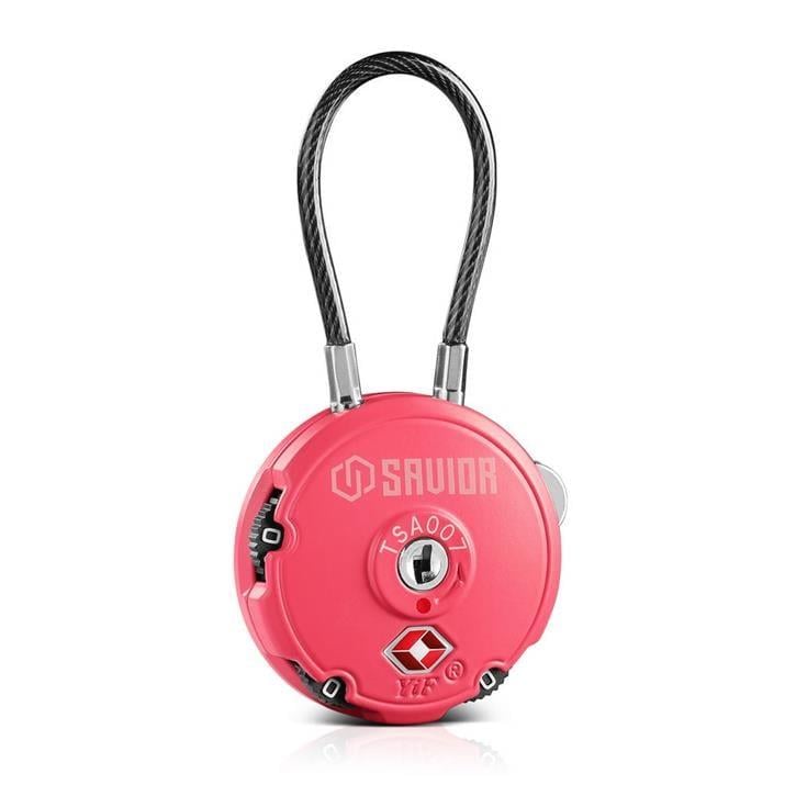 SAVIOR 3 Hane Asma Kilit (Pembe)