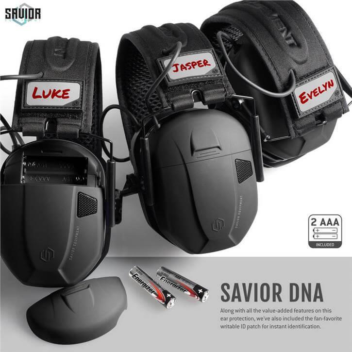 SAVIOR APOLLO Elektronik Atış Kulaklığı (Mat Siyah)