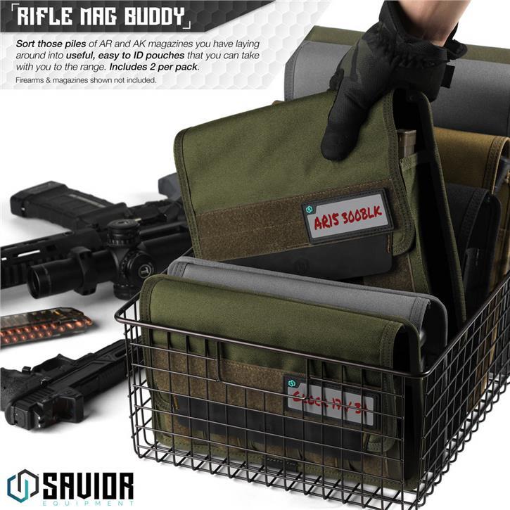 SAVIOR AR15 / AR10 Şarjör Kılıfı (K. Yeşil)