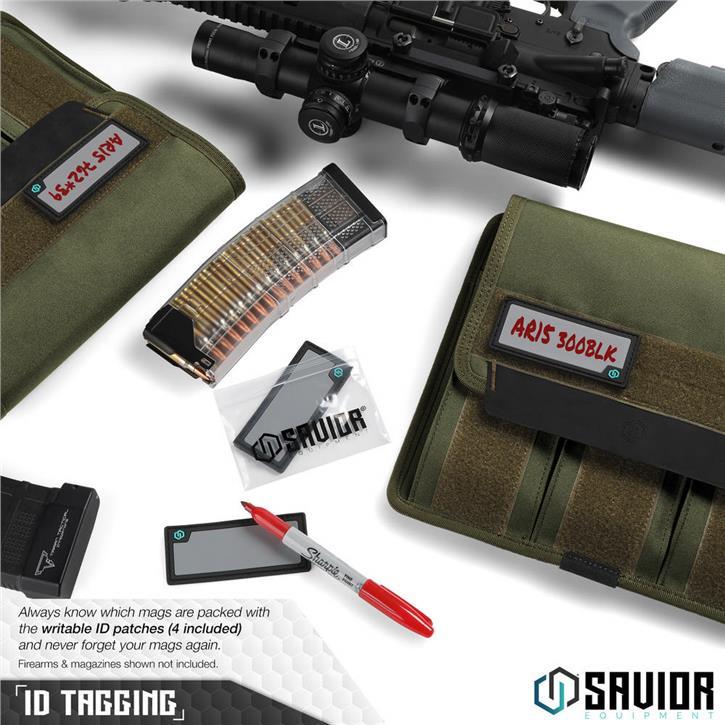 SAVIOR AR15 / AR10 Şarjör Kılıfı (K. Yeşil)