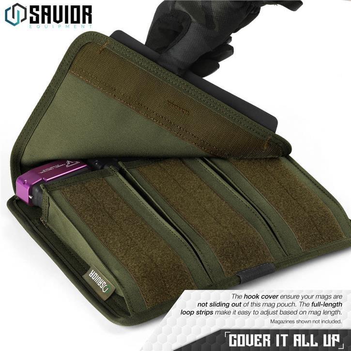 SAVIOR AR15 / AR10 Şarjör Kılıfı (K. Yeşil)