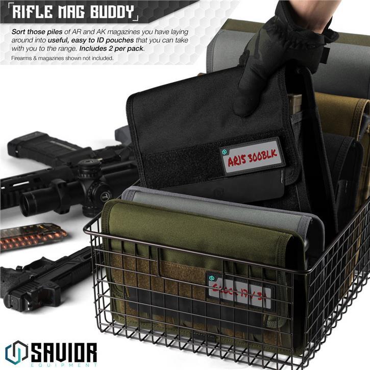 SAVIOR AR15 / AR10 Şarjör Kılıfı (M. Siyah)