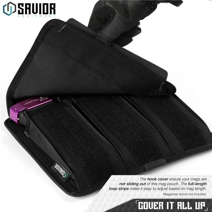 SAVIOR AR15 / AR10 Şarjör Kılıfı (M. Siyah)
