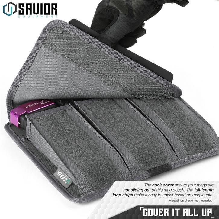 SAVIOR AR15 / AR10 Şarjör Kılıfı (Mat Gri)