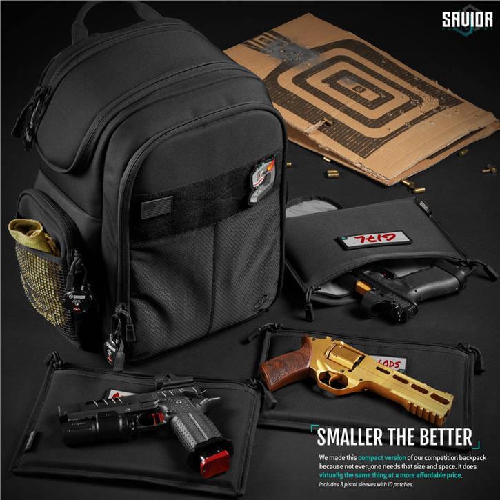 SAVIOR COMPACT S.E.M.A. Tabanca Sırt Çantası (Mat Siyah)