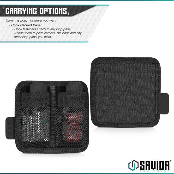 SAVIOR File Cepli Kılıf (Mat Siyah)