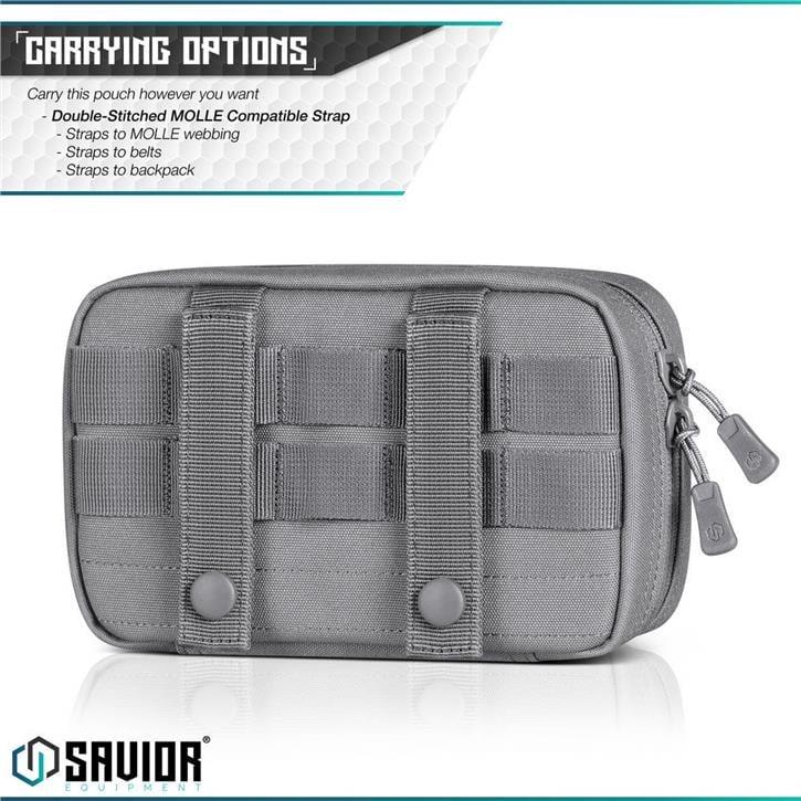 SAVIOR IFAK BUDDY İlk Yardım Çantası (Mat Gri)