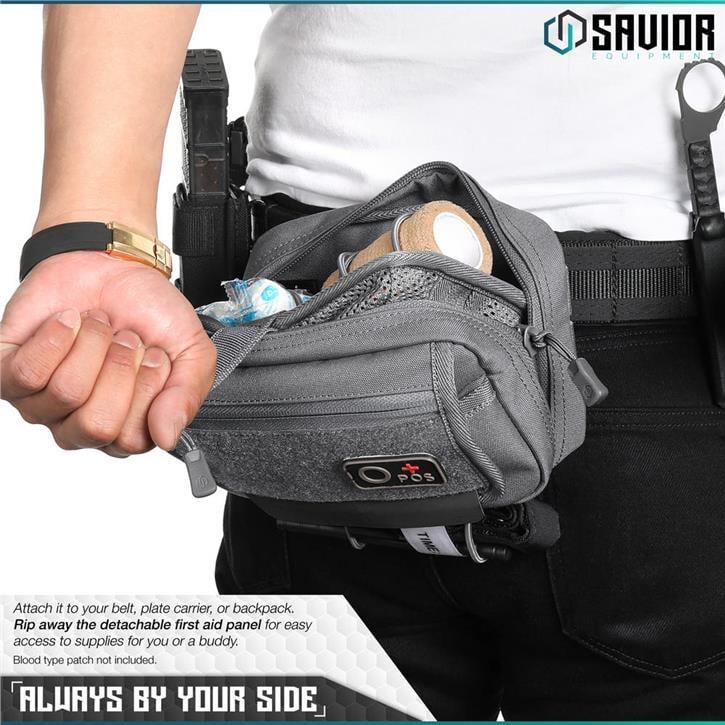 SAVIOR IFAK BUDDY İlk Yardım Çantası (Mat Gri)