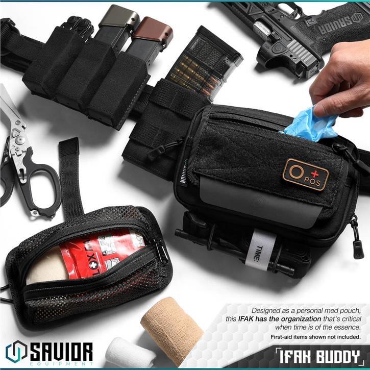 SAVIOR IFAK BUDDY İlk Yardım Çantası (Mat Siyah)