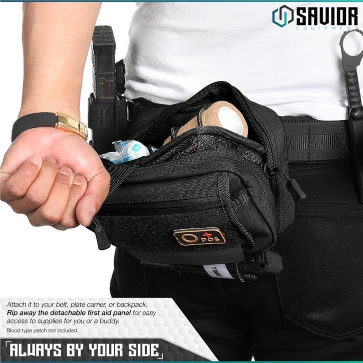 SAVIOR IFAK BUDDY İlk Yardım Çantası (Mat Siyah)