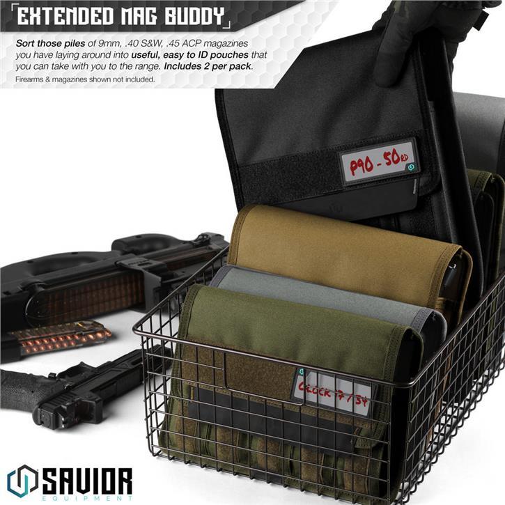 SAVIOR MAG BUDDY PCC Şarjör Kılıfı (M. Siyah)