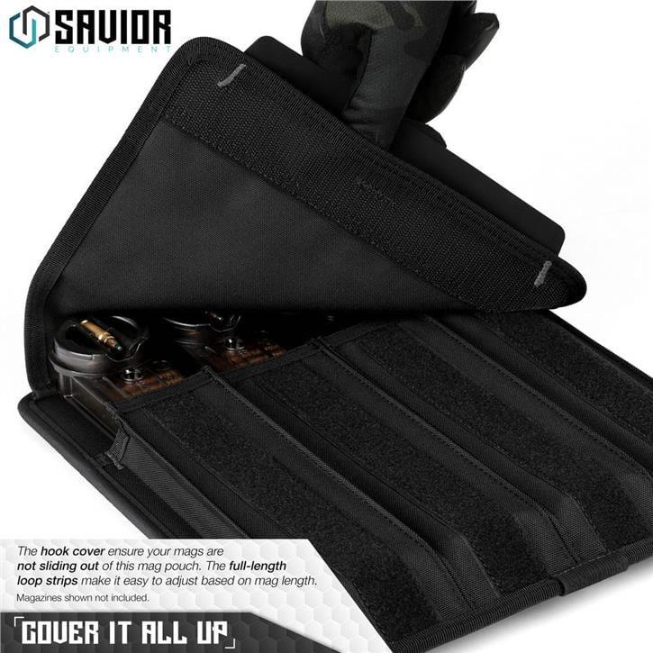 SAVIOR MAG BUDDY PCC Şarjör Kılıfı (M. Siyah)