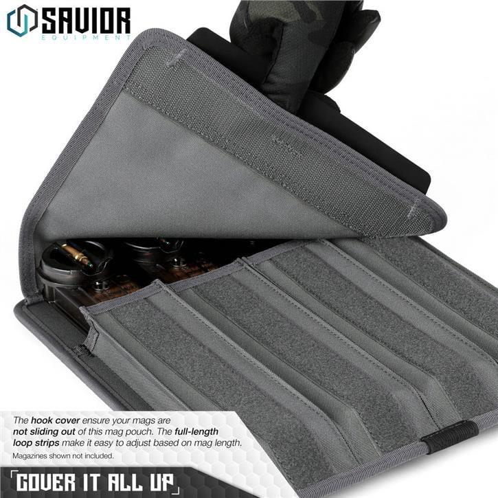 SAVIOR MAG BUDDY PCC Şarjör Kılıfı (Mat Gri)