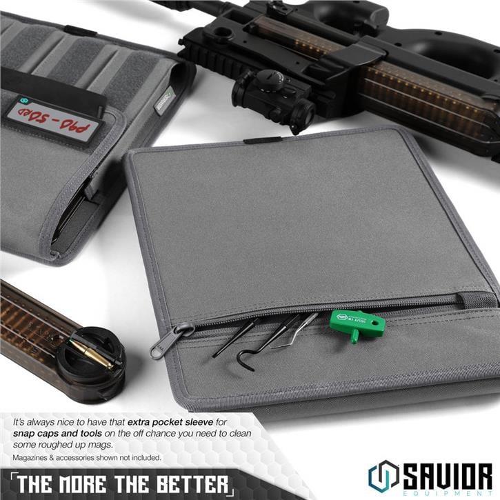 SAVIOR MAG BUDDY PCC Şarjör Kılıfı (Mat Gri)