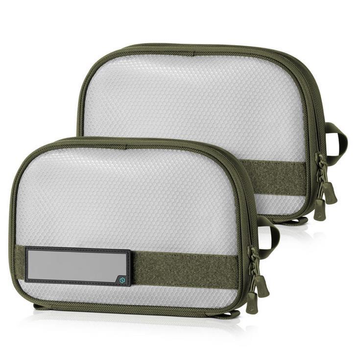SAVIOR PRO CORE Aksesuar Çantası (2'li Pket) 10 x 7 (K.Yeşil)