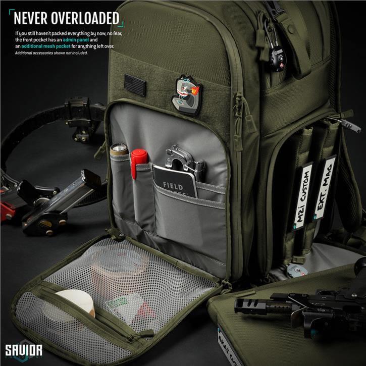 SAVIOR PRO S.E.M.A. Tabanca Sırt Çantası (K.Yeşil)