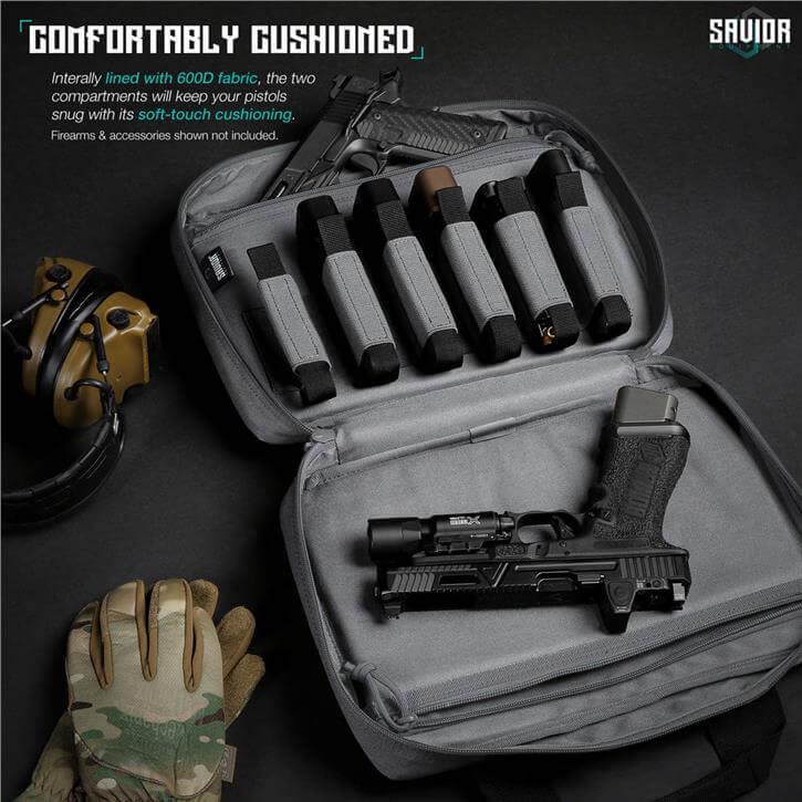 SAVIOR SPECIALIST 2'li Tabanca Çantası (Mat Gri)