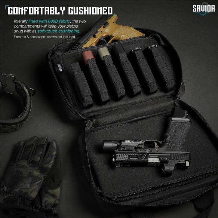 SAVIOR SPECIALIST 2'li Tabanca Çantası (Mat Siyah)