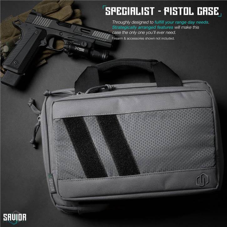SAVIOR SPECIALIST 2'li Tabanca Çantası (Mat Gri)