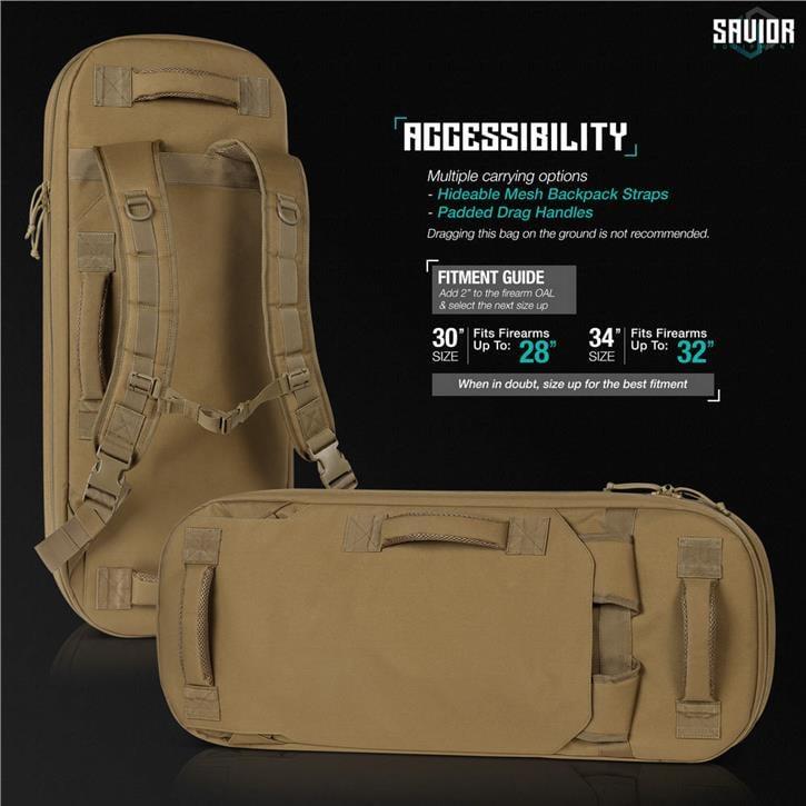 SAVIOR SPECIALIST COVERT Tekli Tüfek Çantası 30