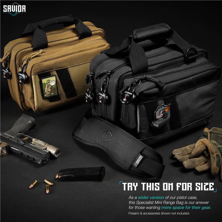 SAVIOR SPECIALIST Mini Çanta (Mat Siyah)