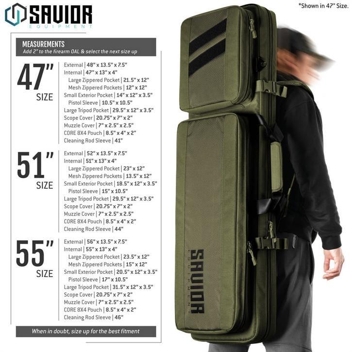 SAVIOR SPECIALIST SNIPER Tekli Tüfek Çantası 55