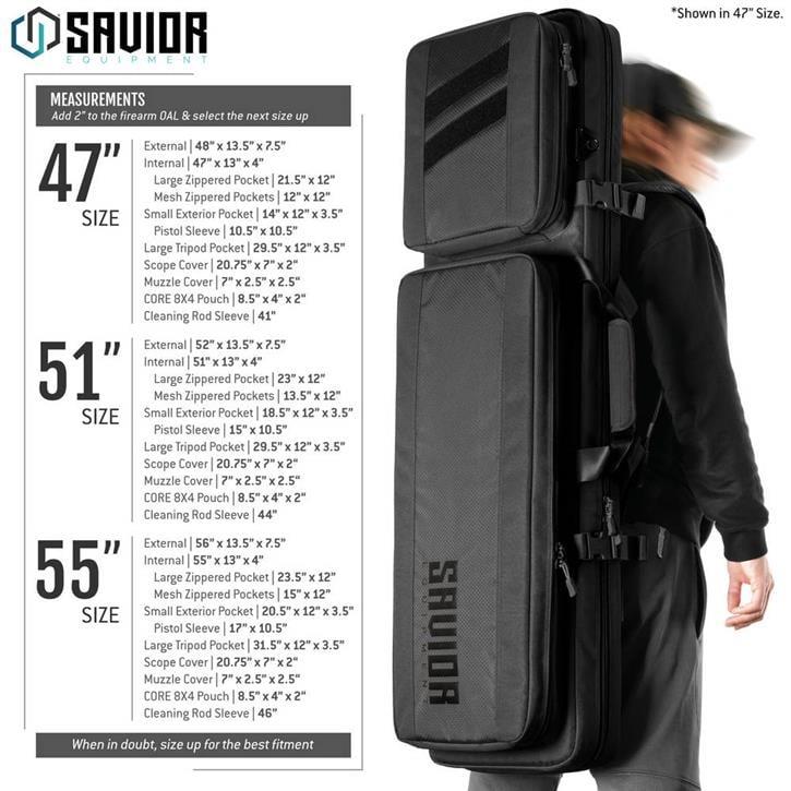 SAVIOR SPECIALIST SNIPER Tekli Tüfek Çantası 47