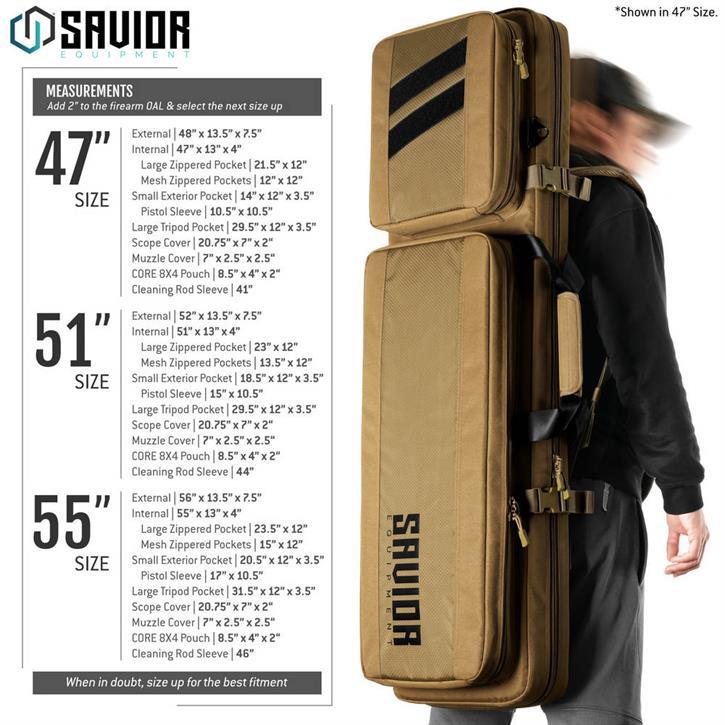 SAVIOR SPECIALIST SNIPER Tekli Tüfek Çantası 55
