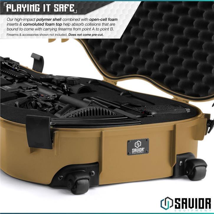 SAVIOR ULTIMATE GUITAR Tekli Tüfek Çantası (Tan)