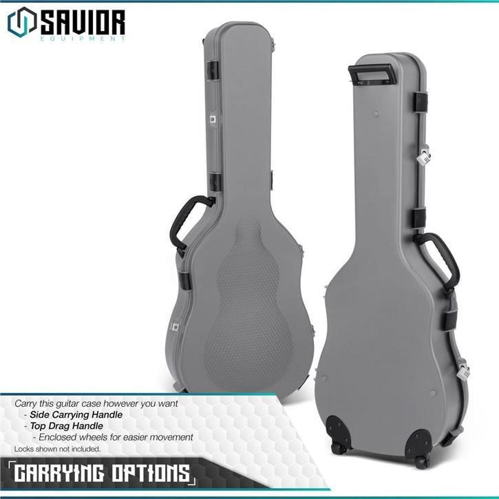 SAVIOR ULTIMATE GUITAR Tekli Tüfek Çantası (Mat Gri)