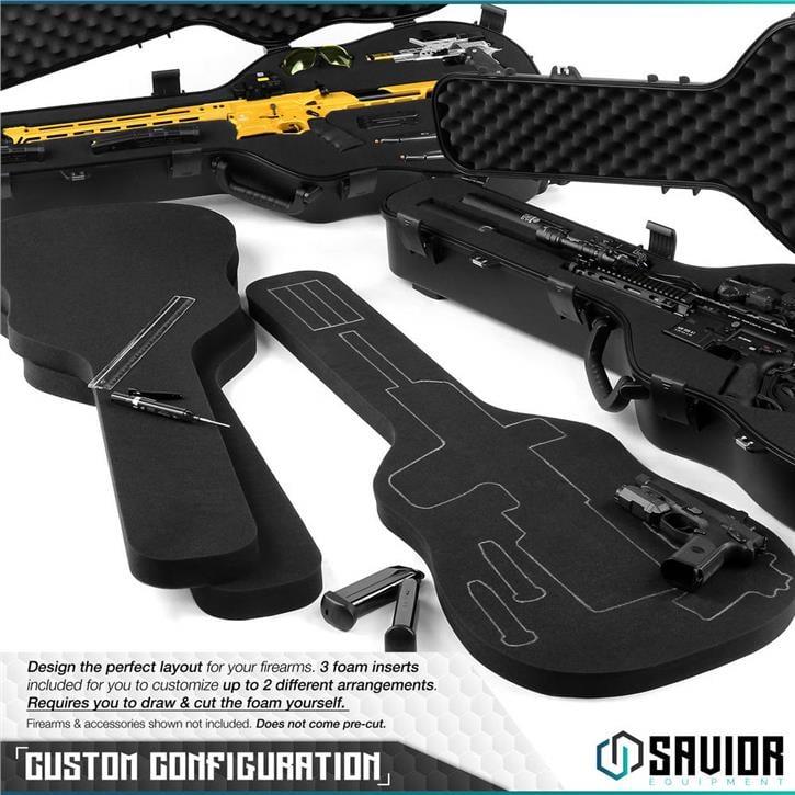 SAVIOR ULTIMATE GUITAR Tekli Tüfek Çantası (Mat Siyah)