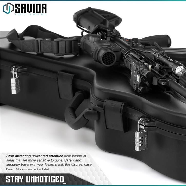SAVIOR ULTIMATE GUITAR Tekli Tüfek Çantası (Mat Siyah)