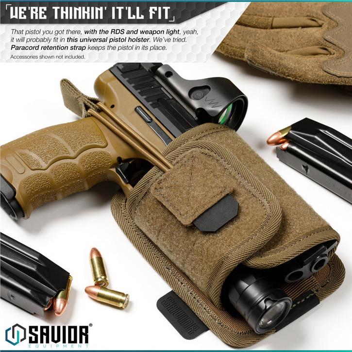 SAVIOR Universal Tabanca Kılıfı (Toprak)
