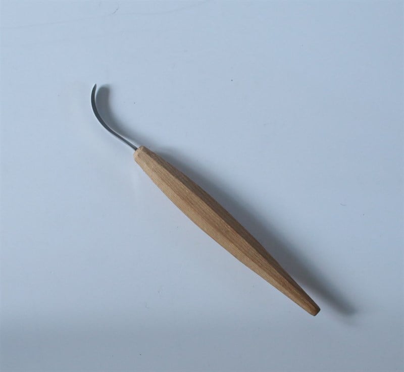 Spoon knife right hand open curve