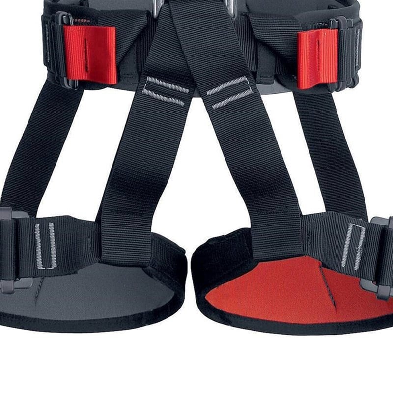 Tarzan Full Body Harness Black-Red