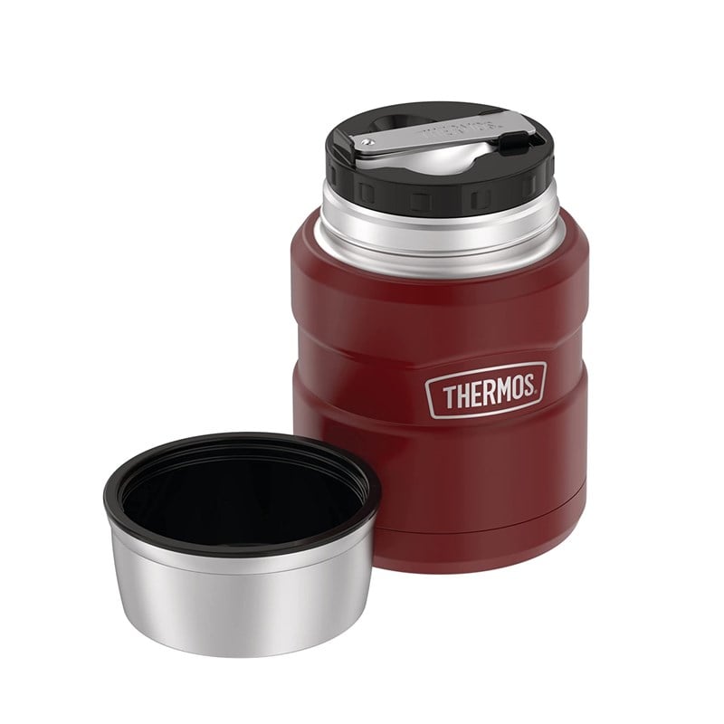 Thermos SK3000 Stainless King Yemek Termosu 0,47L Matte Rustic Red 075126